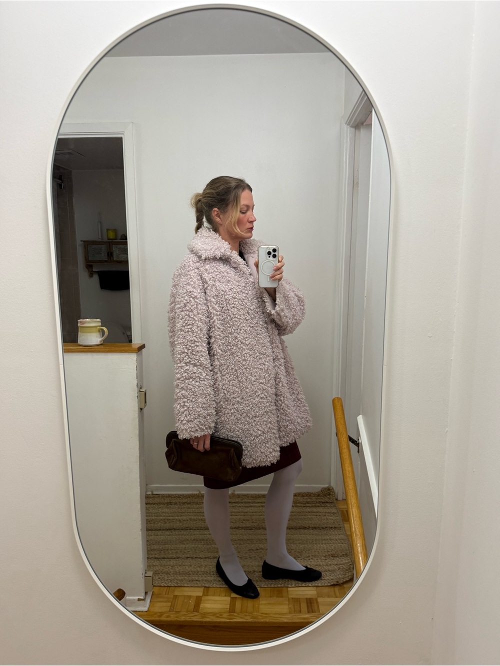 Stand Studio Faux Shearling Coat